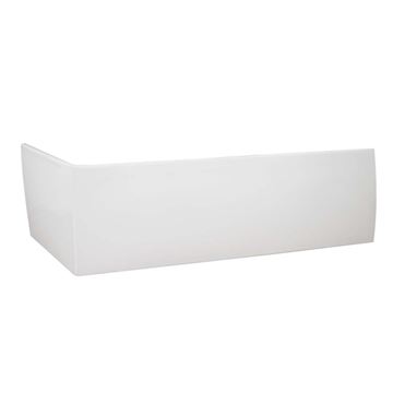 ROTH KUBIC ASYMMETRIC rohová vana 170x110 cm, bez nožiček, akrylát 9690000 Obrázek - fotka