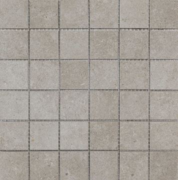 MARAZZI MYSTONE SILVERSTONE mozaika 30x30 cm, lepená na síti, mat, grigio