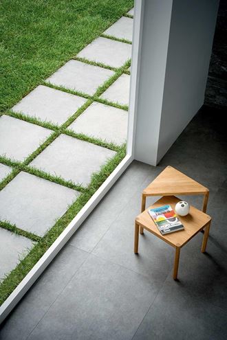 MARAZZI MYSTONE SILVERSTONE dlažba 60x60x2 cm, mat reliéf, antracite MLD3 Obrázek - fotka