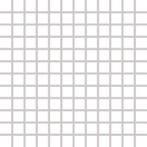 RAKO COLOR TWO mozaika 30x30(2,5x2,5) cm, lepená na síti, lesk, bílá