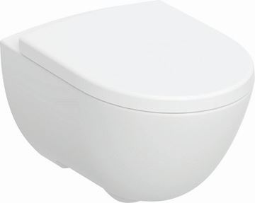 CONCEPT STYLE WC závěsné WC, se SoftClose sedátkem, Rimfree splachování