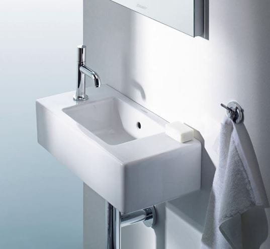 DURAVIT VERO umývátko 50 cm, s otvorem pro baterii vlevo a přepadem 0703500009 Obrázek - fotka