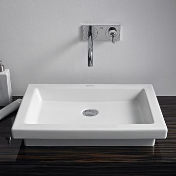 DURAVIT 2ND FLOOR umyvadlo 58 cm, bez přepadu 0317580029 Obrázek - fotka