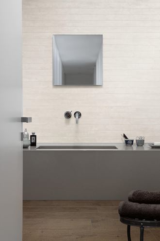 MARAZZI ALCHIMIA WABI obklad 60x180 cm, mat reliéf 3D, white M184 Obrázek - fotka