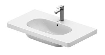 DURAVIT D-CODE umyvadlo 85 cm, s otvorem pro baterii a přepadem