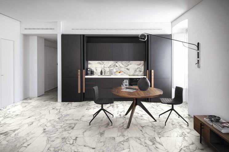 MARAZZI ALLMARBLE dlažba 60x120cm, lesk, golden white M4GM Obrázek - fotka