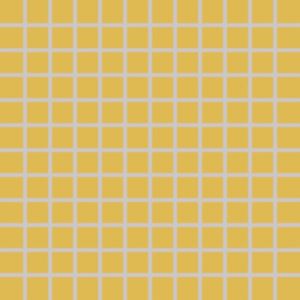 RAKO COLOR TWO mozaika 30x30(2,5x2,5) cm, lepená na síti, mat, tmavě žlutá