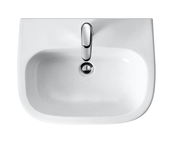 DURAVIT D-CODE umývátko 45 cm, bez přepadu 07074500702 Obrázek - fotka