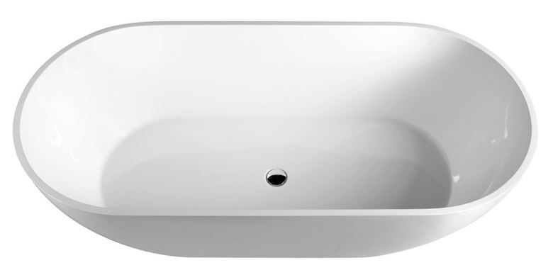 POLYSAN REDUTA volně stojící vana 171x81 cm, pro 2 osoby, litý mramor 72842 Obrázek - fotka