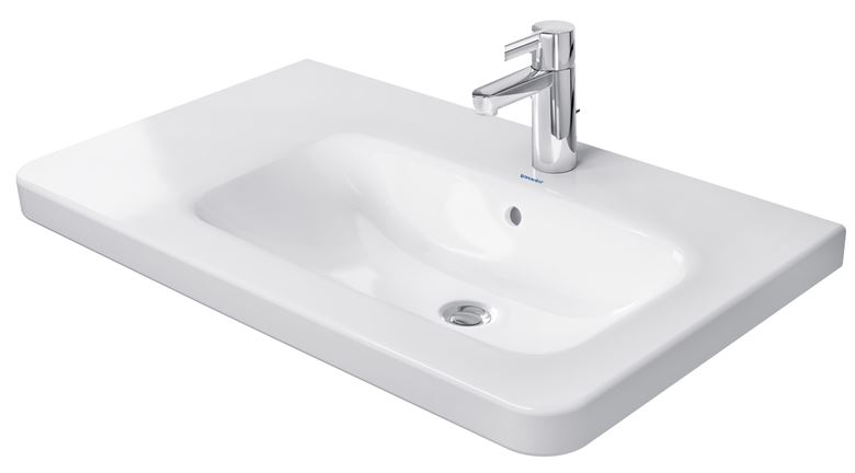 DURAVIT DURASTYLE umyvadlo 80 cm, s otvorem pro baterii a přepadem 2326800000 Obrázek - Hlavní obrázek