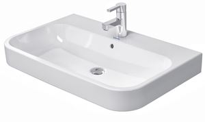 DURAVIT HAPPY D.2 umyvadlo 80 cm, s otvorem pro baterii a přepadem