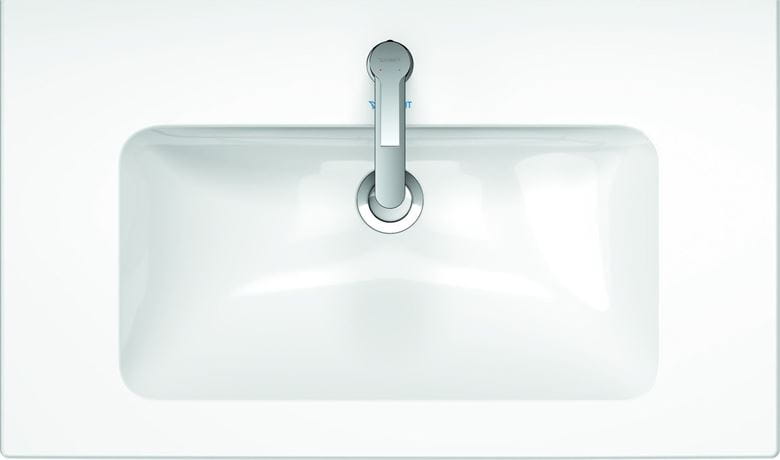 DURAVIT ME BY STARCK umyvadlo 83 cm, s otvorem pro baterii a přepadem 2336830000 Obrázek - fotka