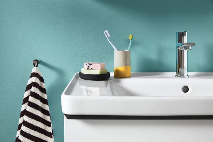 DURAVIT D-NEO umyvadlo 80 cm, s otvorem pro baterii a přepadem 2367800000 Obrázek - fotka