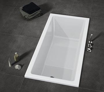 RIHO LUSSO PLUS vana 170x80 cm, bez nožiček, akrylát B006001005 Obrázek - fotka
