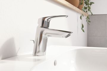 GROHE EUROSMART umyvadlová stojánková baterie, s odtokovou soupravou, Water Saving, chrom 23965003 Obrázek - fotka