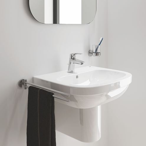 GROHE EUROSMART umyvadlová stojánková baterie, s odtokovou soupravou, Water Saving, chrom 23965003 Obrázek - fotka