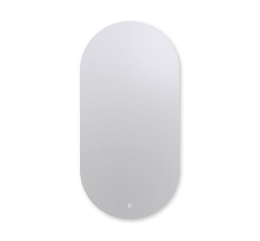 AMIRRO AMBIENTE OVAL zrcadlo 100x50 cm, reverzibilní, s osvětlení, se senzorem 411-286 Obrázek - Hlavní obrázek