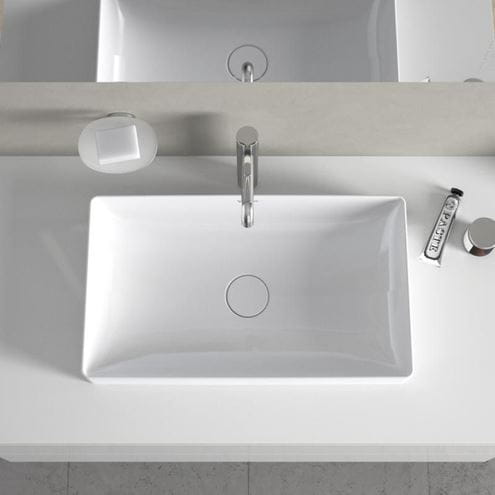 DURAVIT DURASQUARE umyvadlo 60 cm, bez přepadu 2355600000 Obrázek - fotka