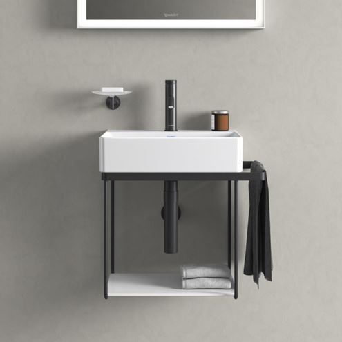 DURAVIT DURASQUARE umývátko 45 cm, s otvorem pro baterie, bez přepadu 0732450041 Obrázek - fotka