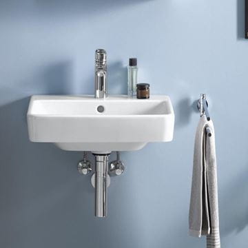 DURAVIT NO.1 umyvadlo 55 cm, s otvorem pro baterii a přepadem 23755500002 Obrázek - fotka