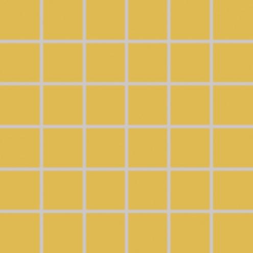 RAKO COLOR TWO mozaika 30x30(5x5) cm, lepená na síti, mat, tmavě žlutá GDM05142 Obrázek - Hlavní obrázek