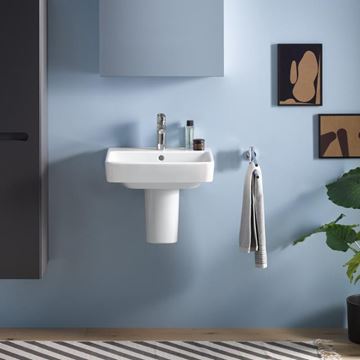 DURAVIT NO.1 umyvadlo 55 cm, s otvorem pro baterii a přepadem 23755500002 Obrázek - fotka