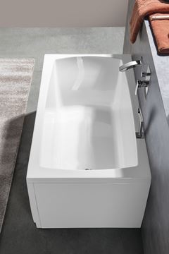 POLYSAN LILY vana 130x70 cm, bez nožiček, akrylát 77511 Obrázek - fotka