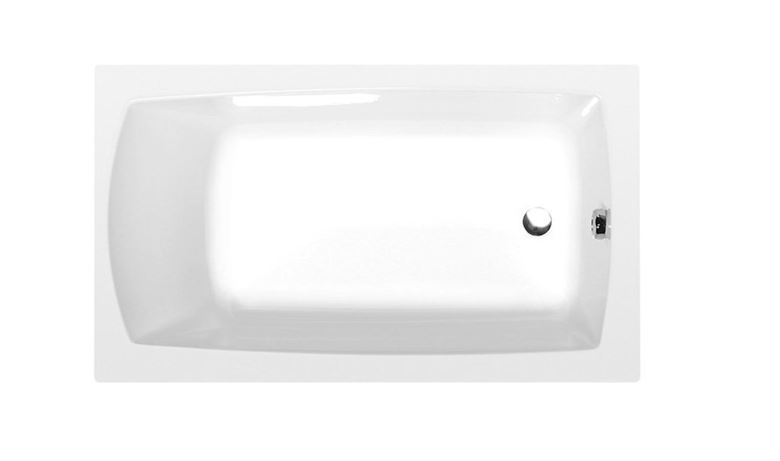 POLYSAN LILY vana 130x70 cm, bez nožiček, akrylát 77511 Obrázek - Hlavní obrázek