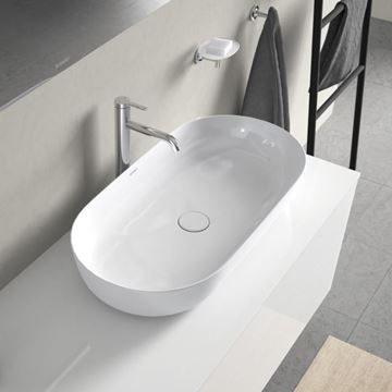 DURAVIT LUV umyvadlová mísa 80 cm, bez přepadu 0379800000 Obrázek - fotka