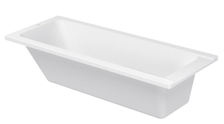DURAVIT D-CODE vana 170x70 cm, bez nožiček, akrylát 700098000000000 Obrázek - fotka