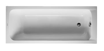 DURAVIT D-CODE vana 170x70 cm, bez nožiček, akrylát