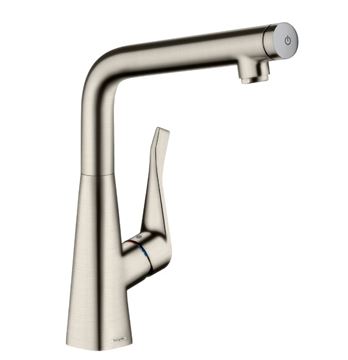 HANSGROHE METRIS SELECT 320 dřezová baterie, nerez