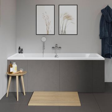 DURAVIT D-CODE vana 180x80 cm, pro 2 osoby, bez nožiček, akrylát 700101000000000 Obrázek - fotka