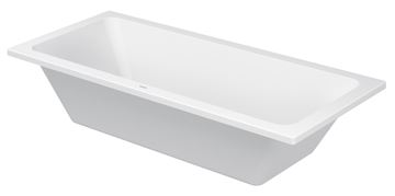DURAVIT D-CODE vana 180x80 cm, pro 2 osoby, bez nožiček, akrylát 700101000000000 Obrázek - fotka