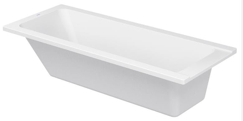 DURAVIT D-CODE vana 170x75 cm, bez nožiček, akrylát 700099000000000 Obrázek - fotka