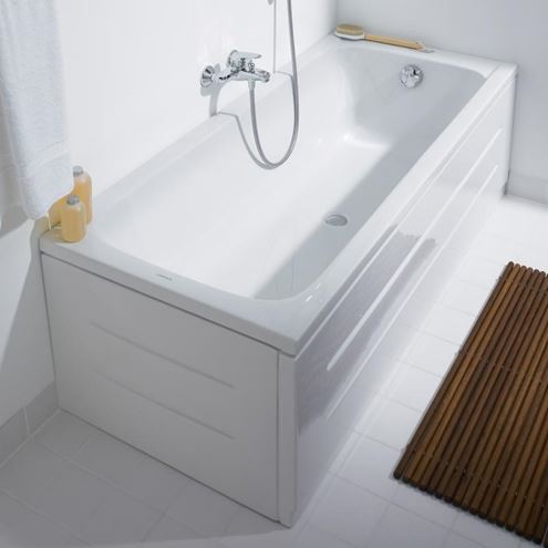 DURAVIT D-CODE vana 170x75 cm, bez nožiček, akrylát 700099000000000 Obrázek - fotka