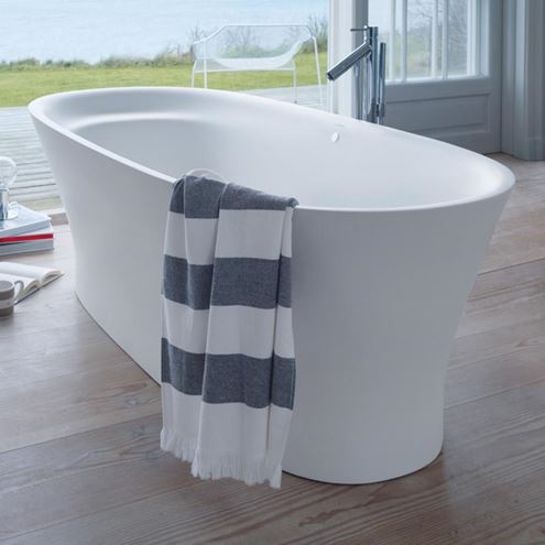 DURAVIT CAPE COD volně stojící vana 185,5x88,5 cm, pro 2 osoby, DuraSolid 700330000000000 Obrázek - fotka