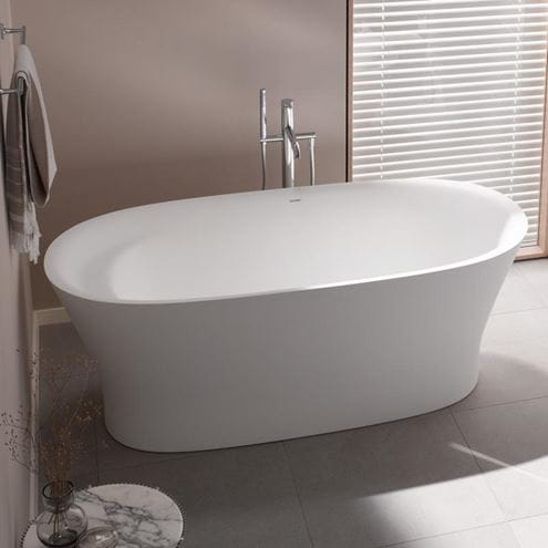DURAVIT CAPE COD volně stojící vana 185,5x88,5 cm, pro 2 osoby, DuraSolid 700330000000000 Obrázek - fotka
