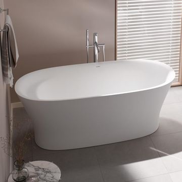 DURAVIT CAPE COD volně stojící vana 185,5x88,5 cm, pro 2 osoby, DuraSolid 700330000000000 Obrázek - fotka