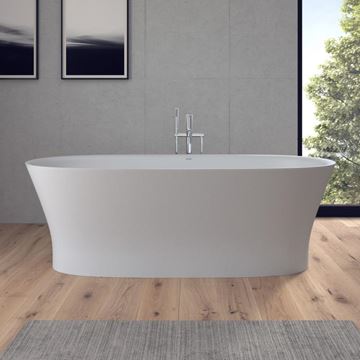DURAVIT CAPE COD volně stojící vana 185,5x88,5 cm, pro 2 osoby, DuraSolid 700330000000000 Obrázek - fotka