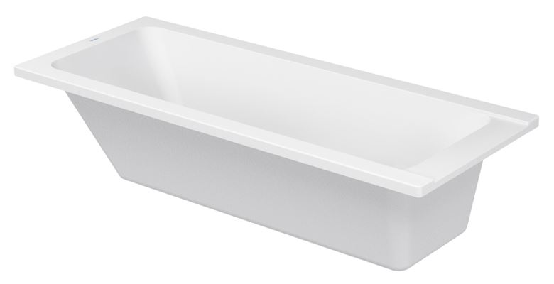 DURAVIT D-CODE vana 170x70 cm, bez nožiček, akrylát 700097000000000 Obrázek - fotka