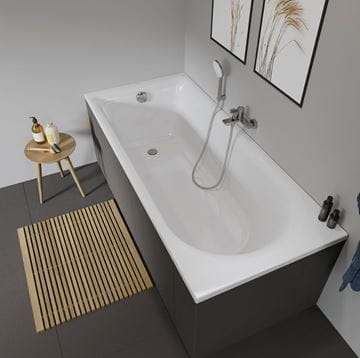 DURAVIT D-NEO vana 180x80, cm, bez nožiček, akrylát 700475000000000 Obrázek - fotka