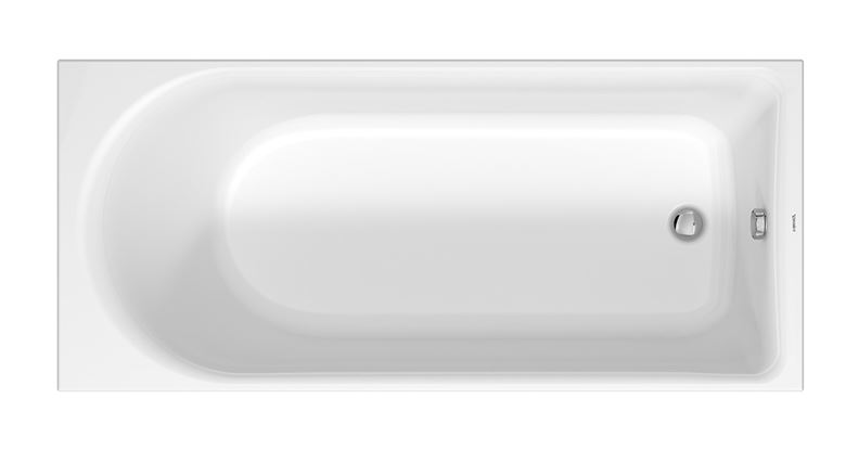 DURAVIT D-NEO vana 180x80, cm, bez nožiček, akrylát 700475000000000 Obrázek - Hlavní obrázek