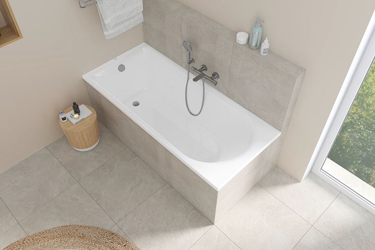 DURAVIT D-NEO vana 180x80, cm, bez nožiček, akrylát 700475000000000 Obrázek - fotka