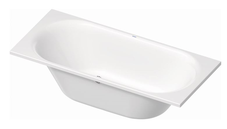 DURAVIT D-NEO vana 180x80 cm, pro 2 osoby, bez nožiček, akrylát 700476000000000 Obrázek - fotka