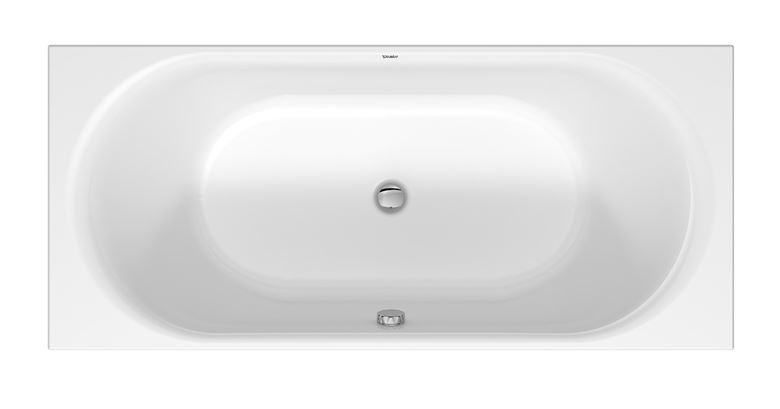DURAVIT D-NEO vana 180x80 cm, pro 2 osoby, bez nožiček, akrylát 700476000000000 Obrázek - Hlavní obrázek