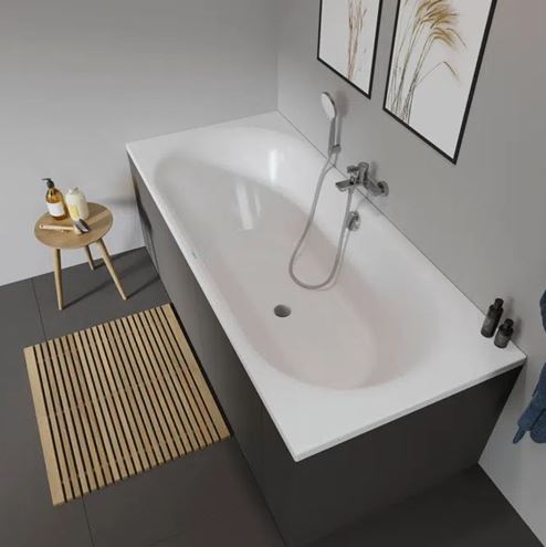 DURAVIT D-NEO vana 180x80 cm, pro 2 osoby, bez nožiček, akrylát 700476000000000 Obrázek - fotka