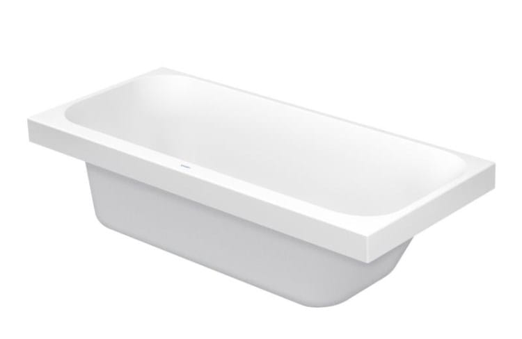 DURAVIT HAPPY D.2 vana 160x70 cm, bez nožiček, akrylát 700309000000000 Obrázek - fotka