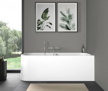 DURAVIT HAPPY D.2 rohová vana 180x80 cm, pro 2 osoby, s nožičkami, akrylát 700317000000000 Obrázek - fotka