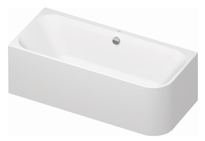 DURAVIT HAPPY D.2 rohová vana 180x80 cm, pro 2 osoby, s panelem a nožičkami, akrylát 700316000000000 Obrázek - fotka